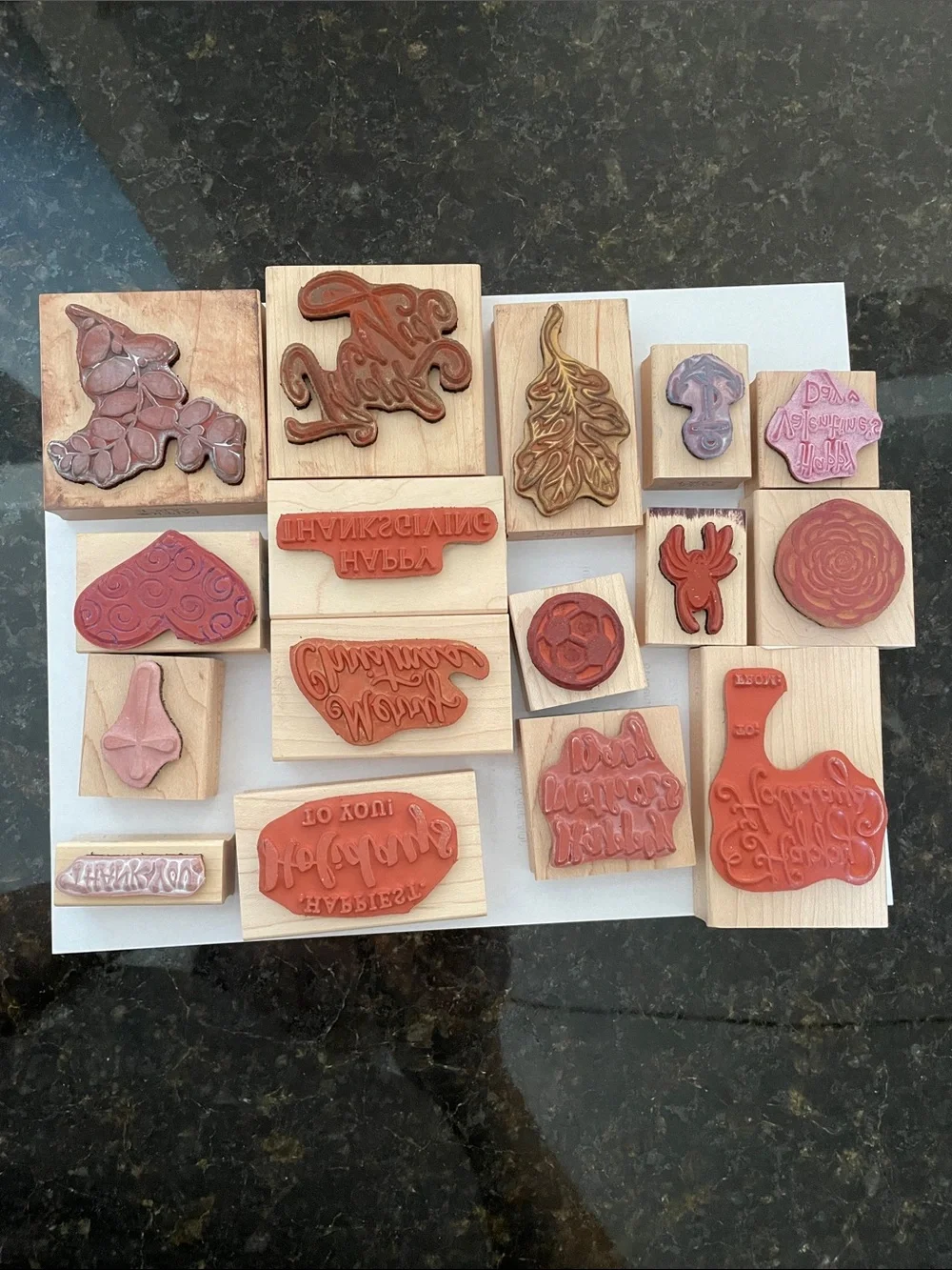 Stamps from the Paper Source